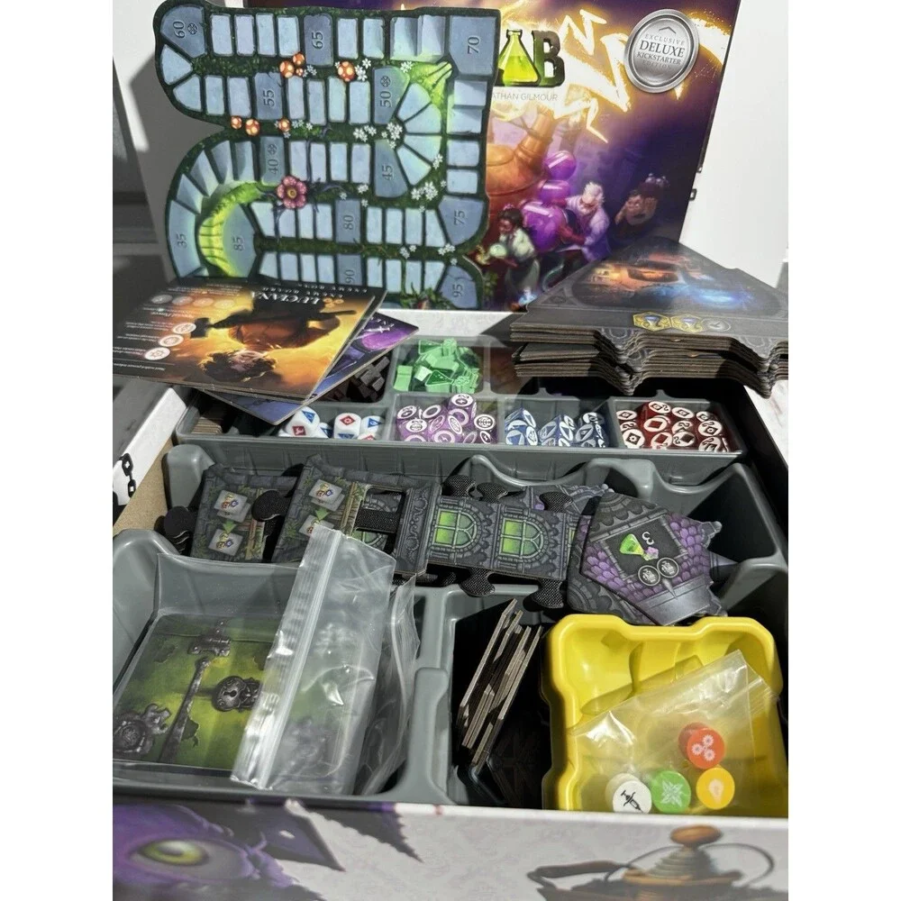 Portal Dragon CoLab Strategy Board Game Deluxe Kickstarter Edition 2P 10+
